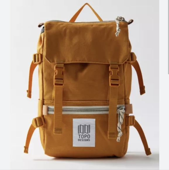 Topo Designs Handbags - Topo Designs Rover Pack Mini Canvas Backpack
